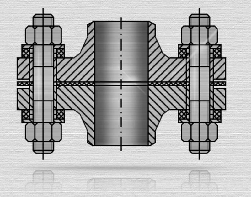 Приварка фланцев к стальным трубопроводам диаметром 200 мм